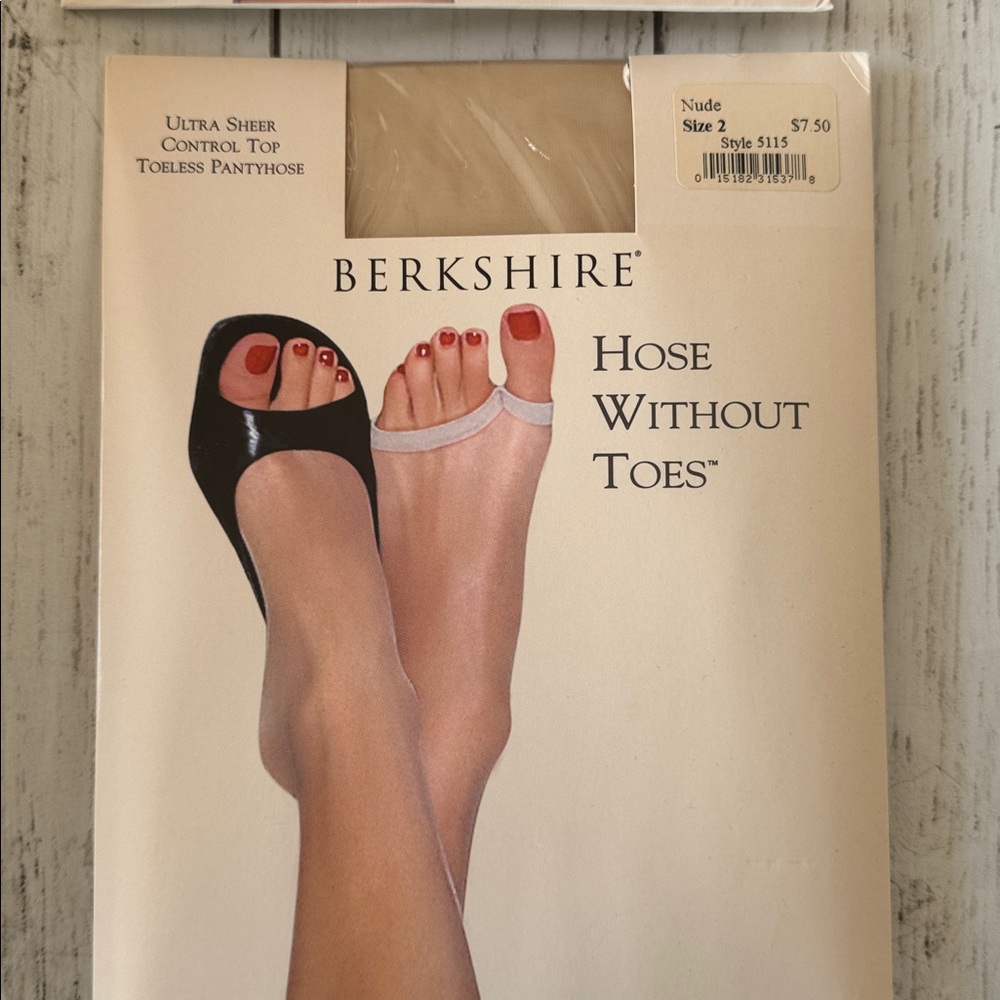 Berkshire Toeless Hosiery in Nude - Picture 2 of 5